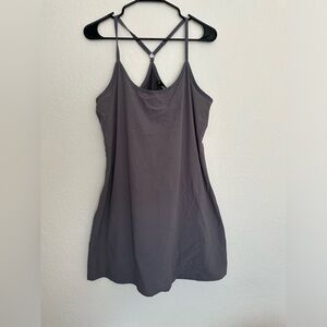 Crane Activewear Workout Dress Gray Size Large